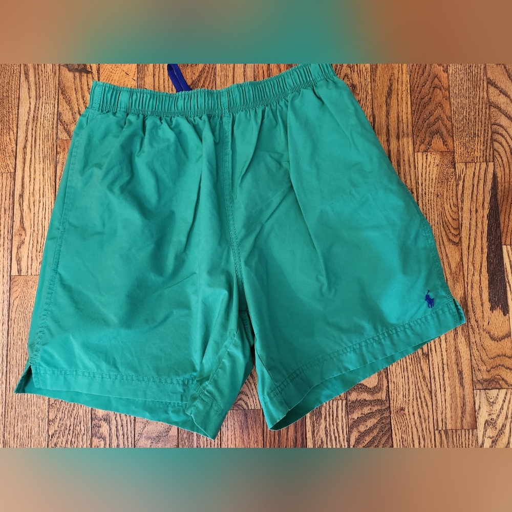 Polo by Ralph Lauren Green Swim Trunks Quick-Dry